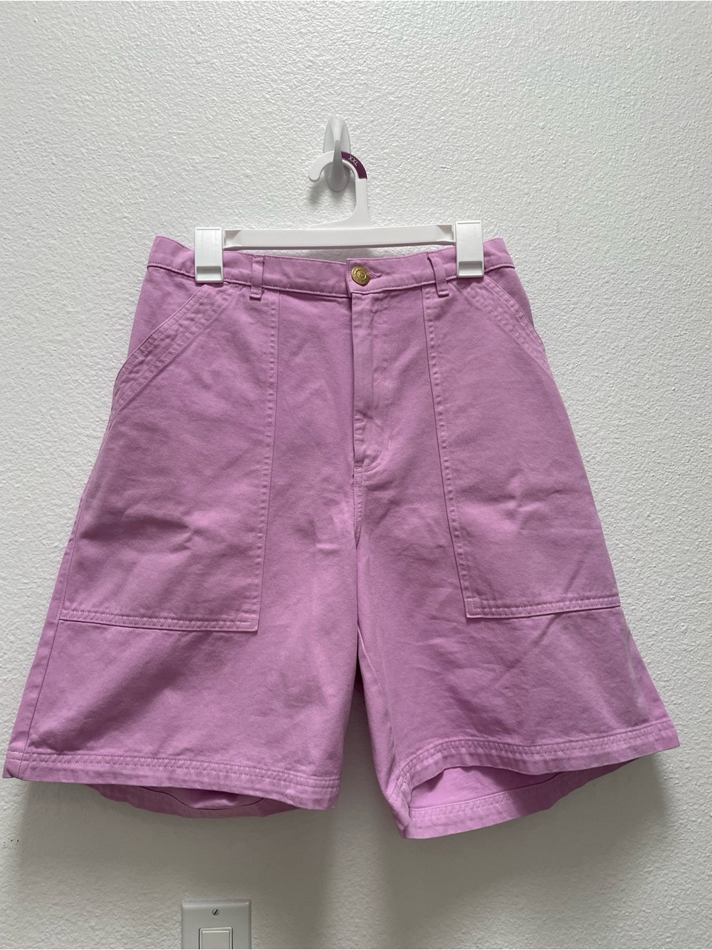 Big Bud Press Lavender Utility Shorts